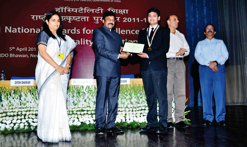NATIONAL AWARD FOR EXCELLENCE IN HOSPITALITY EDUCATION 2011-12